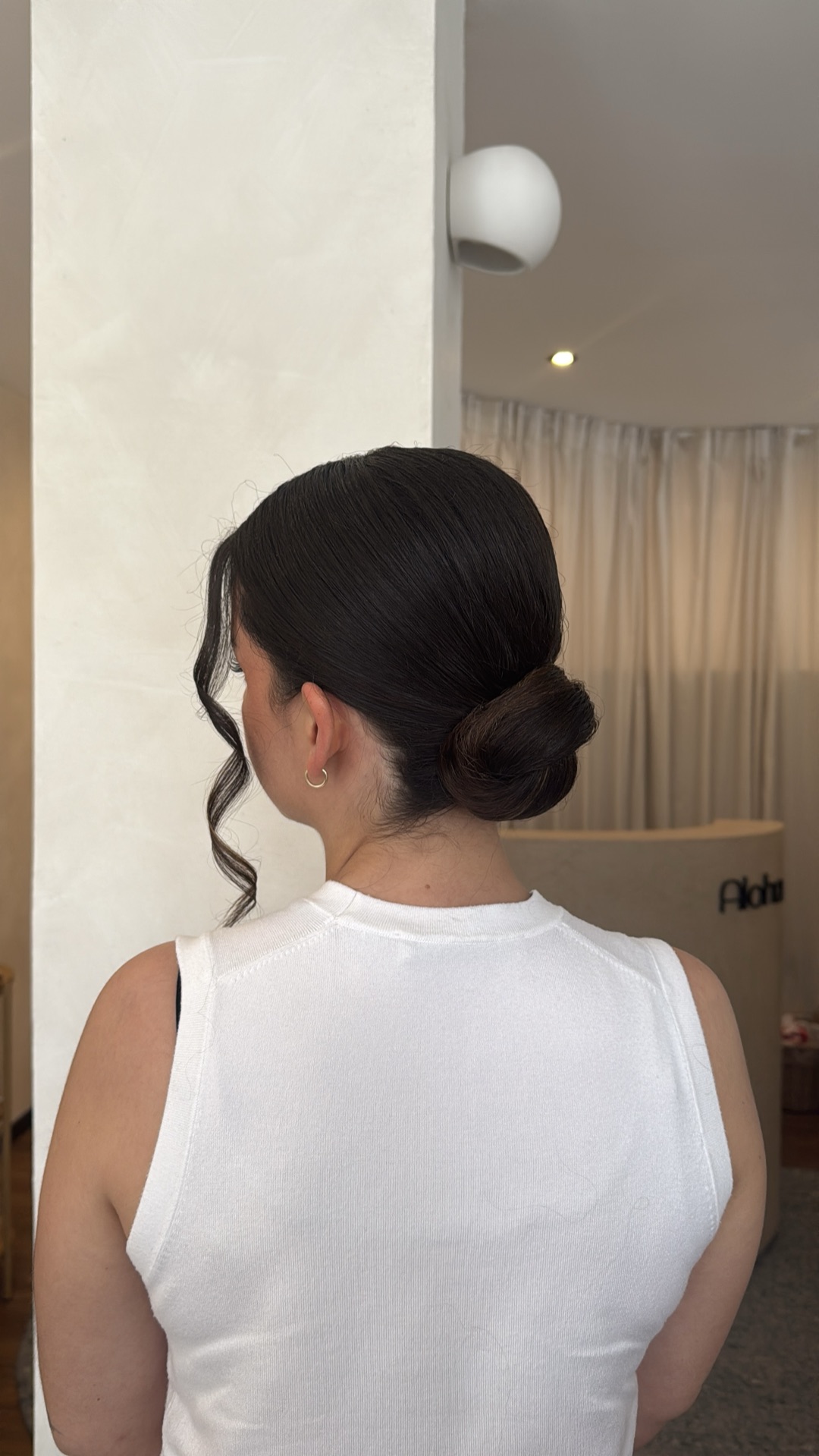 Tiefer Chignon von Reta Yamaci